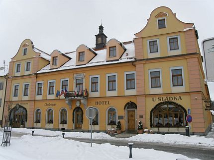 Reprezentan prodejnu Chodovaru najdete v lev sti hotelu.